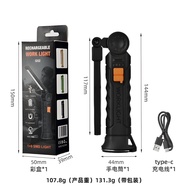 Multifunctional Work Light Magnet Camping COB Auto Repair Work Light Flashlight Folding Strong Light