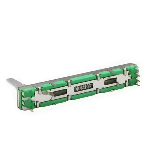 1pcs，Slider Potentiometer，10KB×2，6Pins，DCV1024，Replacement volume fader for DJ mixer;，DDJ-400 DDJ-SB