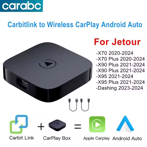 Carbitlink Smartlink Easy Connection to Wireless CarPlay Android Auto For Chery Jetour X70 X70S X90 