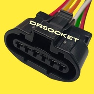 6 PIN PROTON WIRA MMC PERDANA WAJA DISTRIBUTOR 1.6 THROTTLE POSITION BODY SOCKET CONNECTOR -ORIGINAL