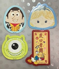 迪士尼胡迪門票+迪士尼貼紙