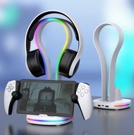 ipega - PS5 PS Portal Remote Player 手提遊戲機專用 磁力吸附RGB 電競彩燈充電座 Charging Dock & 耳機收納支架 Headset Stand