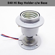 3H E27/E40 Hi Bay Holder [Base Type/Pendant Type] c/w Base/Hook