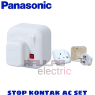 Stop Kontak AC Set Panasonic - Stop Kontak AC Panasonic Satu Set