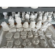 100 2d and 3D mini statues