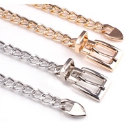 Korean Fashion Women's Square Chain Belt Women's Chain Belt/ Women's Leather Knitted Chain Belt/ Tre