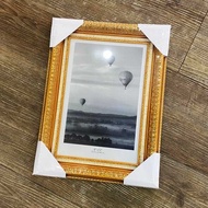 11.11 Offer | FREE BUBBLE WRAP + CARD BOARD | ELITE Premier Flower Gold Frame With Liner | A4 | 8x12