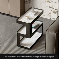 Luxury Side Light Table Living Room Slate Side Table Movable Table Side Table Bedroom