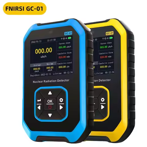 FNIRSI GC-01 Geiger counter Nuclear Radiation Detector X-ray γ-ray β-ray Radioactivity Detector Pers
