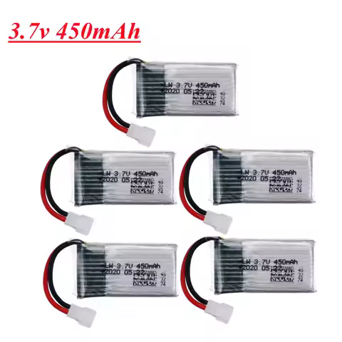 3.7V 450mah 802035 Lipo Battery For H107 H31 KY101 E33C E33 U816A V252 H6C 25C RC Quadcopter Drone B