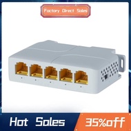 Gigabit PoE Extender 802.3af/At/Bt 5 Port PoE Repeater Vlan Extend Additional 100m(328ft) of Power a