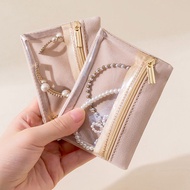 Zipper bag for small jewelry and accessories 10.7x7.7cm