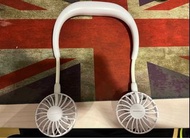 隨身小型掛頸電風扇（usb充電）