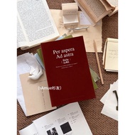 diary 2026 planner 2026 A5 Mint Green Red Brown Handbook Hard Surface Multicolor Notebook Notebook E