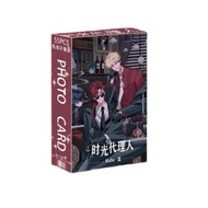 54-55pcs Manhwa Anime Link Click A Certain Someone Lomo Cards Fake Slackers Trapped in the Eternal N