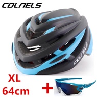 Super Large Size XL 64cm Bicycle Helmet Men's Breathable MTB Safety Bike Oversized Head Circumferenc