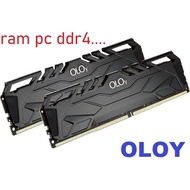 Pc ram ddr4 8gb..OLOY.. buss heatsink 2133 / 3000 / 3200 / 3600 .... as shown.....specialized in oc.