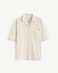 Áo Sơ Mi Tay Ngắn Nam Cổ Cuban Form Boxy - Routine 10S25SHS006