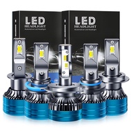 Hot sale high quality Tricolor K6 led headlight car  H1 H3 H7 H11 3570 chip led headlamp 9005 9006 9