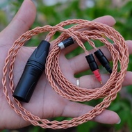 7n occ litz balanced 4pin copper cable