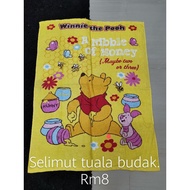 Selimut Tuala Budak Kartun. Cartoon Kids Towel Blanket