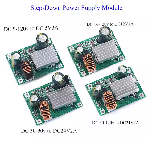 DC 9V-120V to 5V 12V 3A Step Down Module Power Supply DC-DC converter Non-isolated Buck Converter