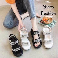 [ส่งเร็วพิเศษ!] รองเท้าผู้หญิง รองเท้าแตะ รุ่นTX77รองเท้าแฟชั่น รองเท้าแตะรัดส้น รองเท้ารัดส้น เกาหลีสไตล์ (มี2สี)