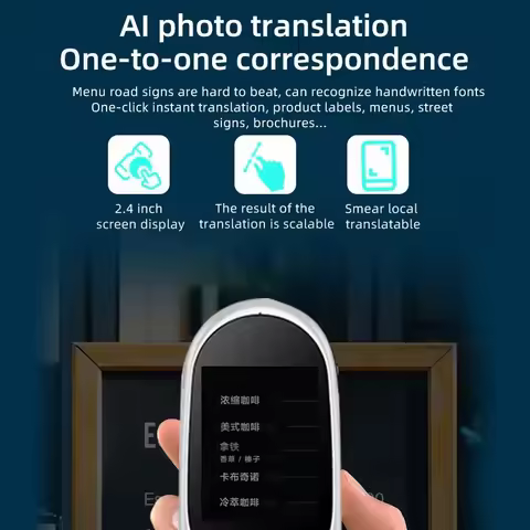 F1A Portable Smart Voice Translator 119 Languages Real Time Traductor Speaker Inteligente Translatio