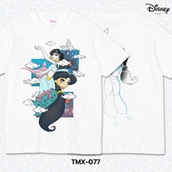 Power 7 Shop Cartoon T-Shirt "Jasmine princess" Authentic DISNEY(TMX-077)