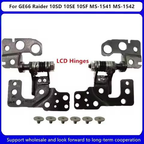 New LCD Hinge Kit Left & Righ For MSI GE66 Raider 10SD 10SE 10SF MS-1541 MS-1542