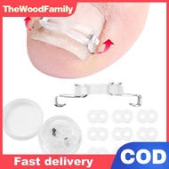 TheWoodFamily 1/2 Set Ingrown Toenail Corrector Tools Pedicure Recover Embed Toenail Treatment Profe