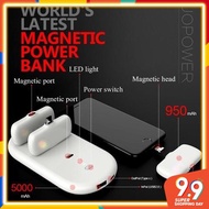 NEW Magnetic Powerbank All In 1 (IP + Android/Micro + Type C)
