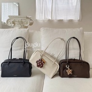 [ Made in Korea ] GIUGIU Bucks Leather Pound Boston Bag