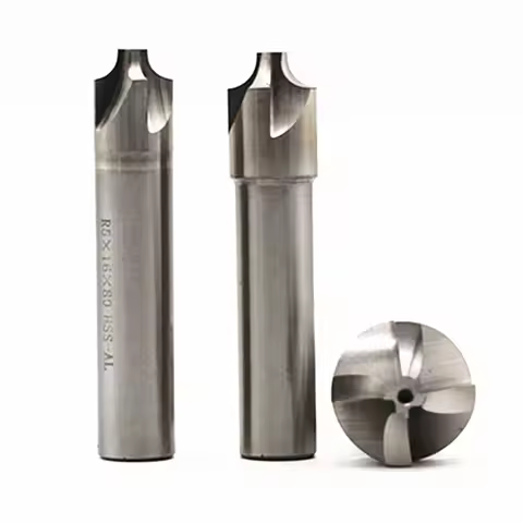 Free Shipping 1PCS New 2F/4F R1.0mm-R12.5mm Corner Rounding End Mill,Endmill Radius Milling Cutter T