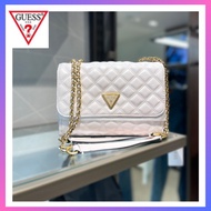 [Guess] Big GIULLY quilting flap bag_Ivory