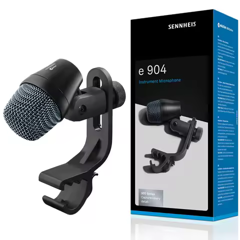 Free Shipping Top Quality E904 Dynamic Instrument Microphone,Cardioid Microphone,Microfono For Kick 