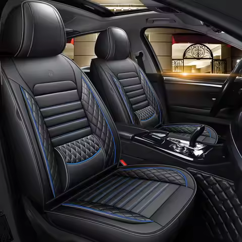 Artificial Leather Luxury Car Seat Covers For nissan patrol y62 golf 7 dongfeng box dr 6.0 gwm 300 W