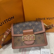 louis vuitton LV Mini Dauphine達芙妮 風琴包 肩背包