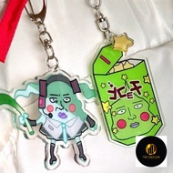 Dimple Anime Key Chain Man Mob Psycho 100 Key Chain Women Creative Funny Hook