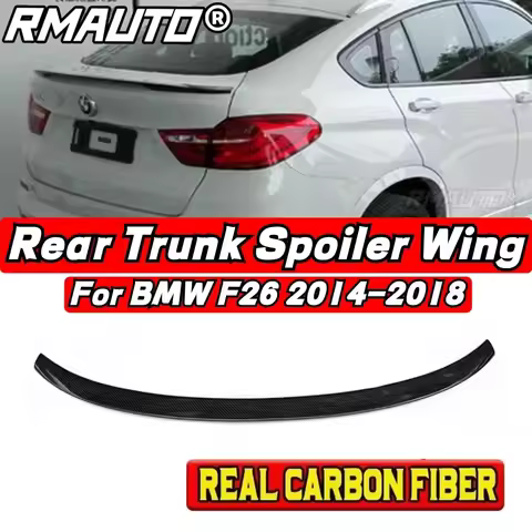 For Bmw F26 X4 2014 2015 2016 2017 2018 Rear Spoiler Wing Body Kit P Style Gloss Black BMW F26 Car R