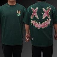 RIC Ricky Is Clown Curious Stitch Pattern Tee Ricky Is Clown Authentic T-Shirt/