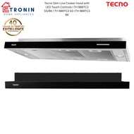 Tecno Slim Line Cooker Hood with Revolutionary 3-Motor Design and LED Touch Controls | TH 989TC3 SS/