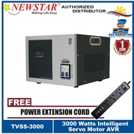 Newstar Intelligent Servo Motor AVR 3000Watts Multi-color TVSS-3000 + FREE Power Strip