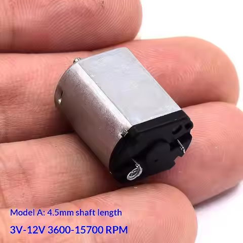 Silent FF030 030 Mini DC Motor 3V 3.7V 5V 6V 12V for Fan Model Educational Kit 1 or 5 Pieces