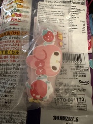 Melody Sanrio 手帶 食玩 夜光 掛袋