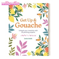 Milu Get Up Gouache หนังสือภาษาอังกฤษดั้งเดิม