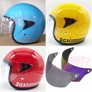 ⊿MOTOR LIVE SGV Kids Visorex Helmet (SIZE S 52-54CM)ღ