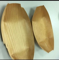 Boat-Shaped Packaging Shuixin Xuancake Wooden Boat $38/10pcs 5 Inch Material Thick, Not Easy To Leak