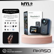 AKASO Keychain 2 - Action Camera | 4K30fps Video | 20MP Image | 6 Axis Stabilization | 4x Slow-Motio