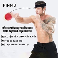 PINMU Reflex Training Ball - Professional Boxing with Handy Headband - High elasticity Reflex Ball